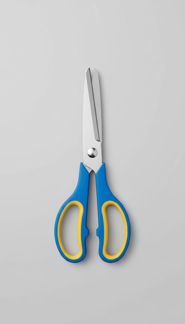Multi-blade herb scissors with cover